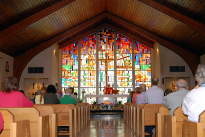 Inside Chapel of Our Savior